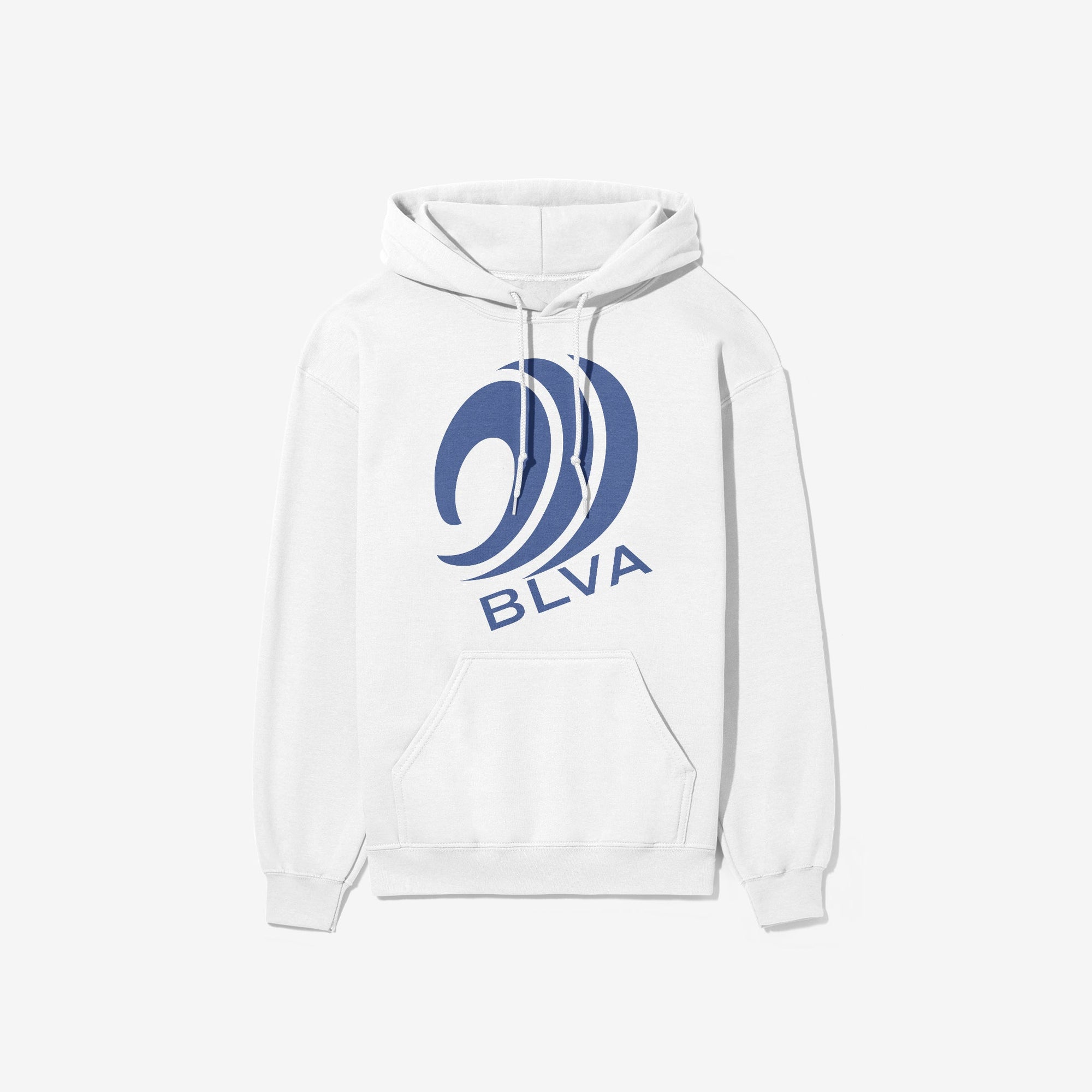 BLVA Hoodie - White - Blue Lava Clothing